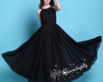 princess polly baby blue dress Elegant V-neck Chiffon Flowy Maxi Dress  Likemychoice