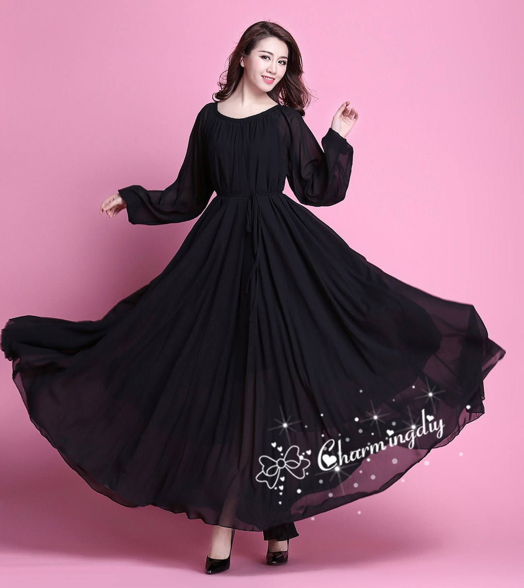 bodycon homecoming dresses black Gorgeous Deep V-neck Elegant Black Dress With Size:D (12-14) Natural