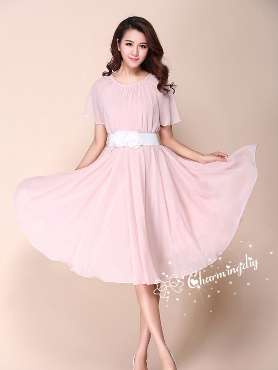 sachin and babi light blue dress Tea Length Mermaid Bridesmaid Dresses Cocktail Dress|Sheergirl.com –  SheerGirl main image 1