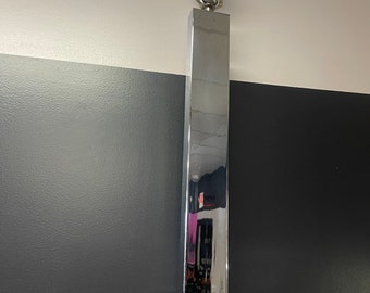 Mid-Century George Kovacs 70’s Mirror Chrome  36” lamp