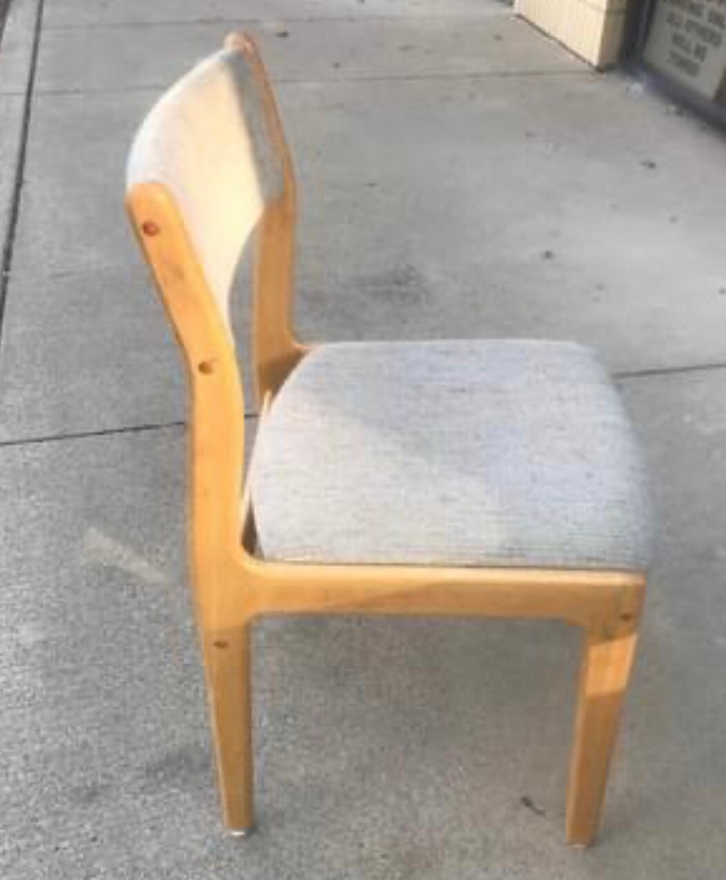 4x piezas de proyecto de sillas de comedor danesas de mediados | Etsy