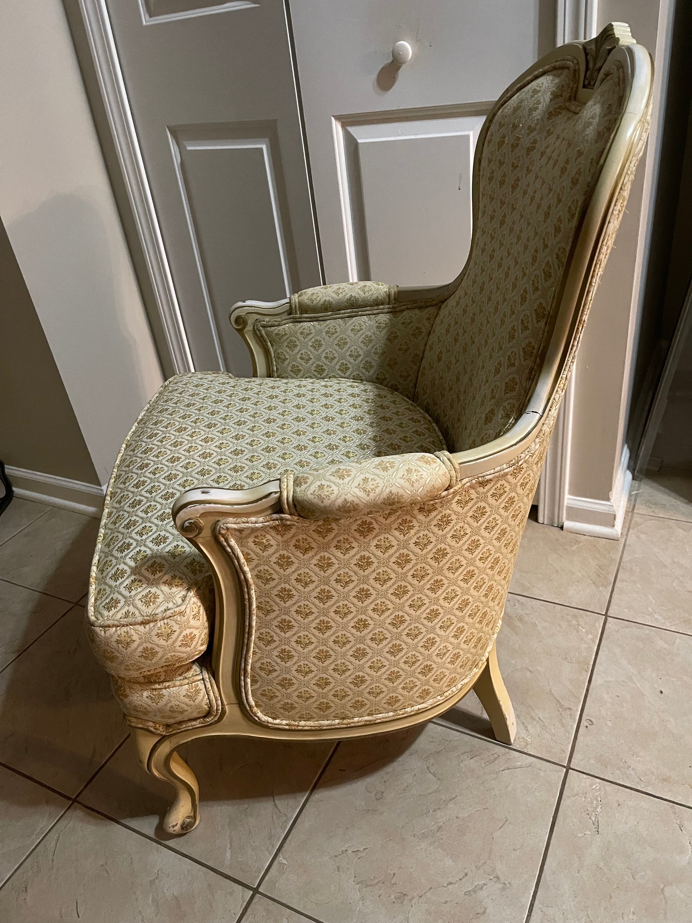 Vintage French Provincial Chair Etsy