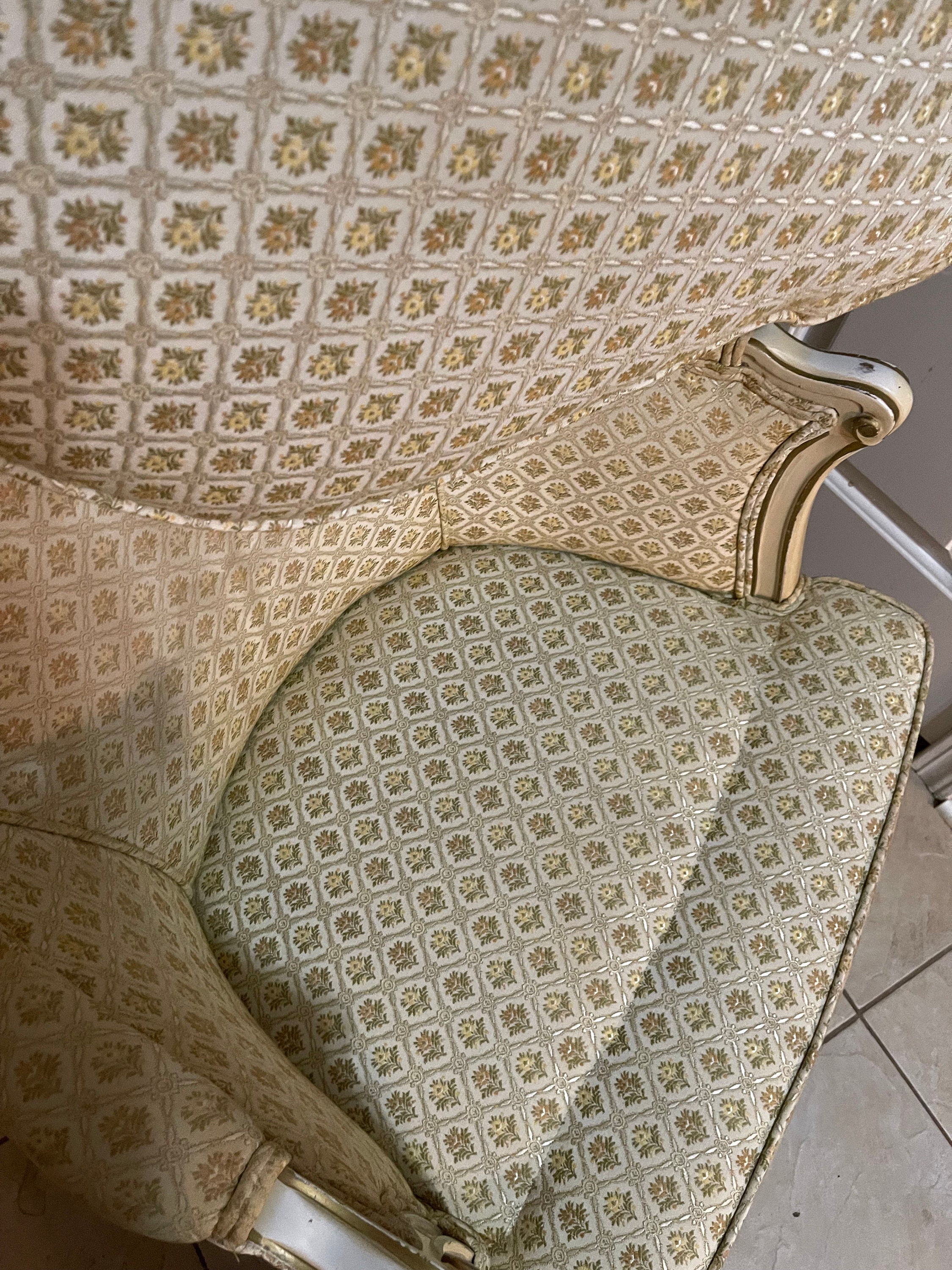Vintage French Provincial Chair - Etsy