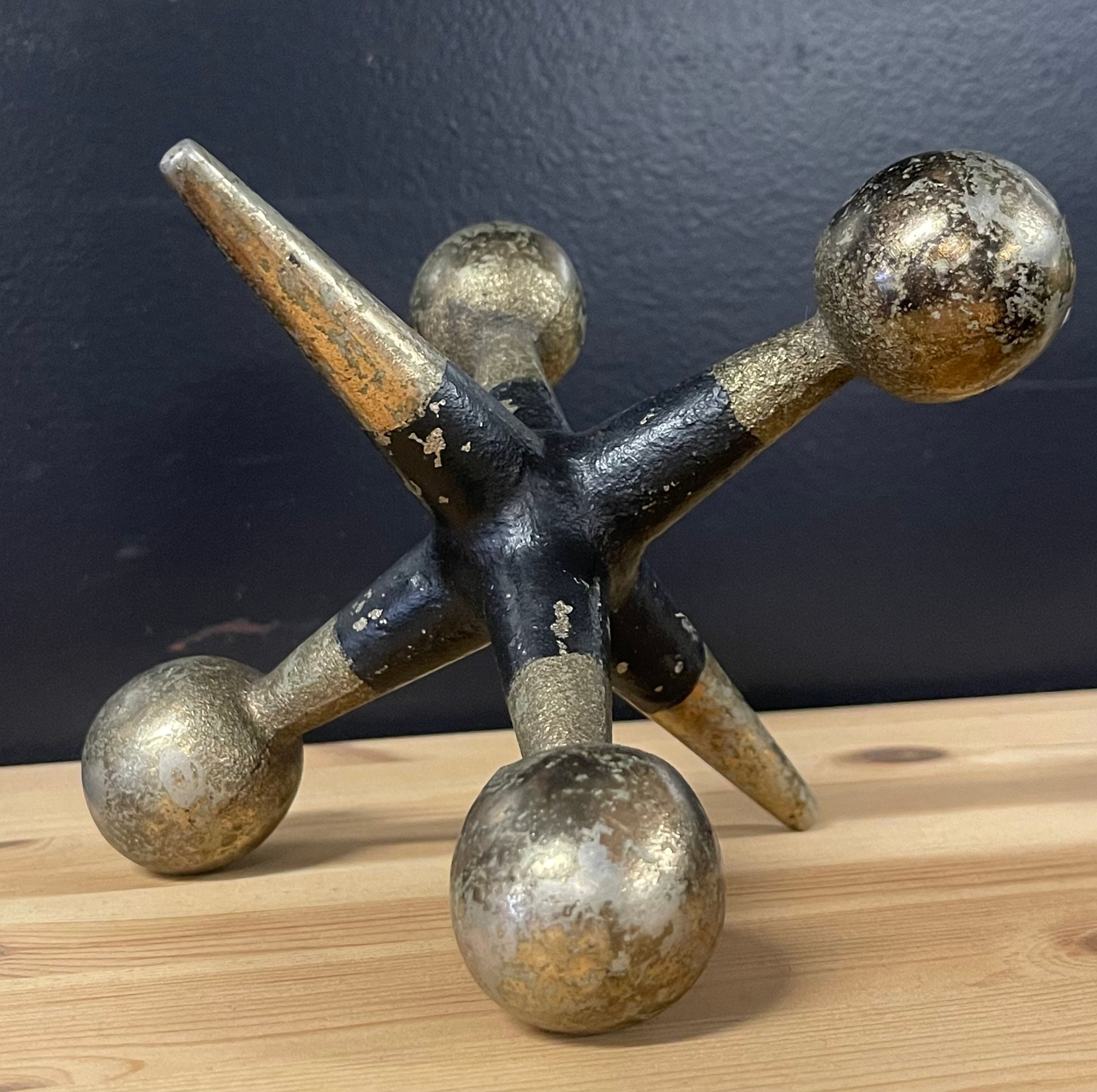 USAビンテージ Jacks Jaxブックエンド/ミッドセンチュリー/スペース