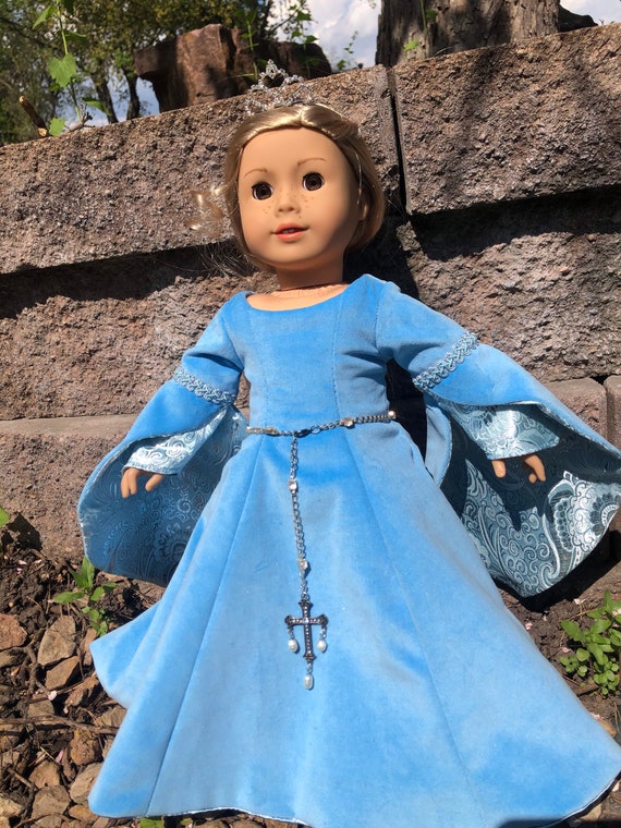 ice blue medieval dress Renaissance beauty stock image. Image of frozen, indoor