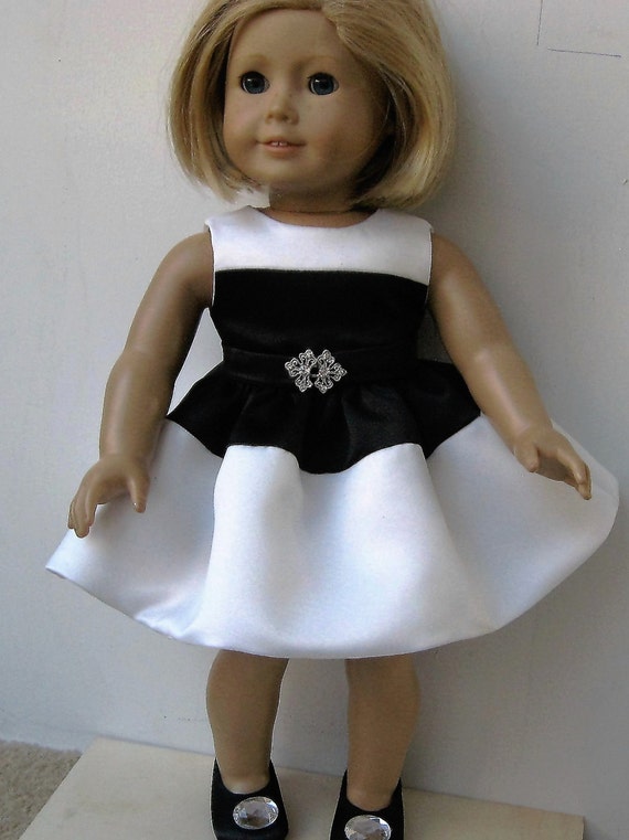 american girl doll white dress