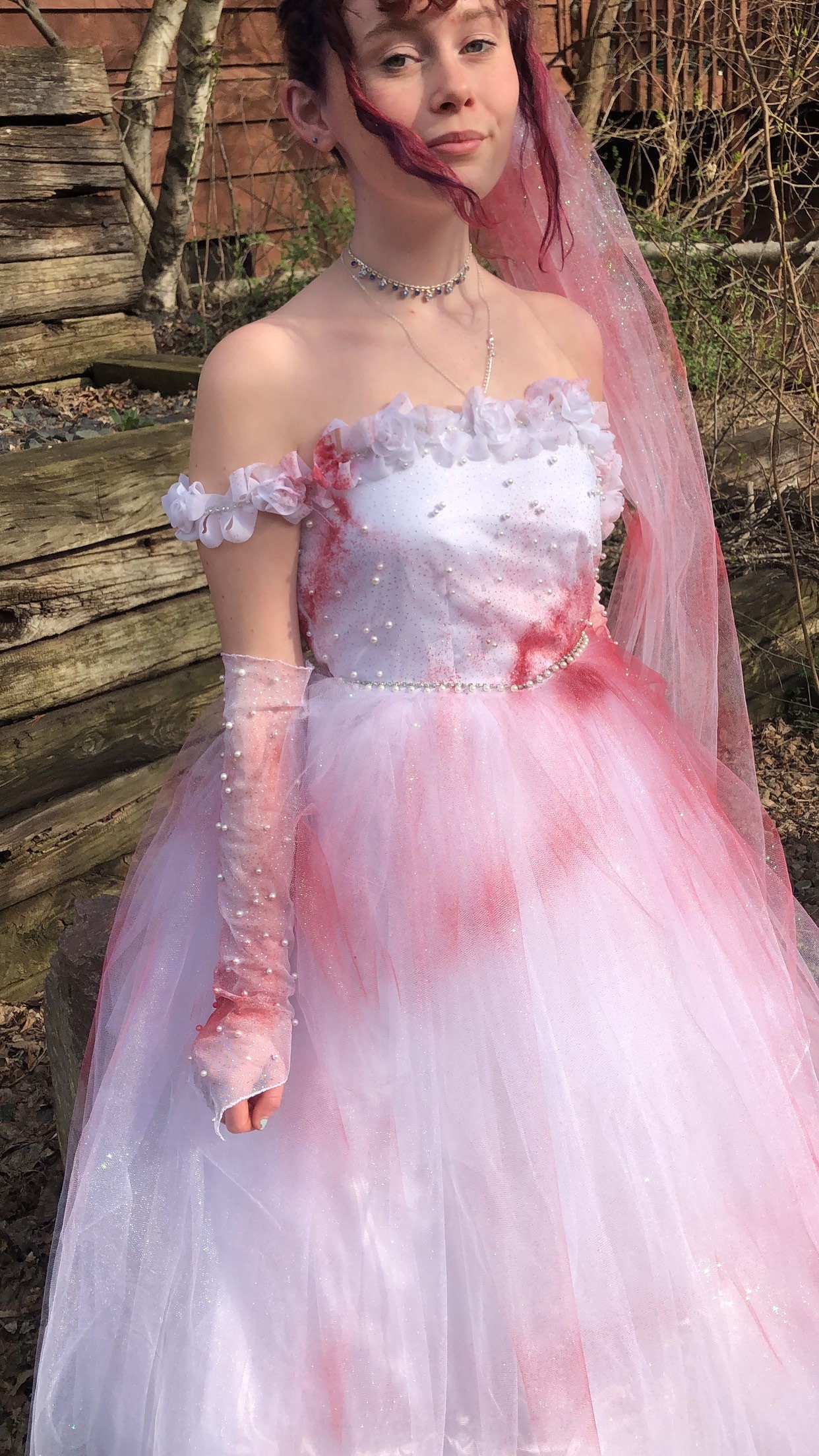 Zombie Bride Dress Etsy