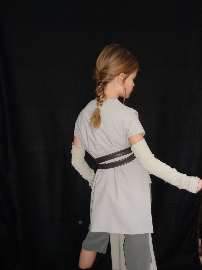 Rey Costume from Star Wars for Girls with Cuff image 3