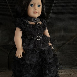 18 Inch Doll Wednesday Dress 