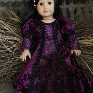 Gothic Juliet Gown for American Girl Dolls