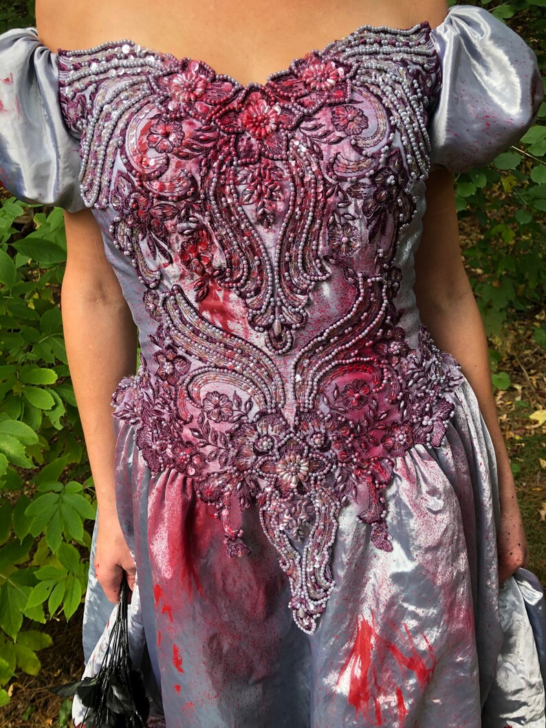 Zombie Prom Dress OOAK Etsy