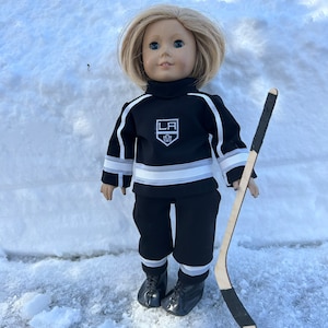 LA Kings Hockey Uniform for American Girl Dolls