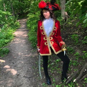 Pirate Captain Hook Costume for Adults
