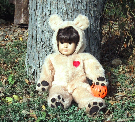 Buy Adorable Teddy Bear One Piece Costume for American Girl and