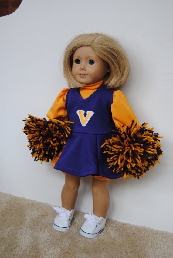 Minnesota Vikings Outfit For 18 Inch Doll
