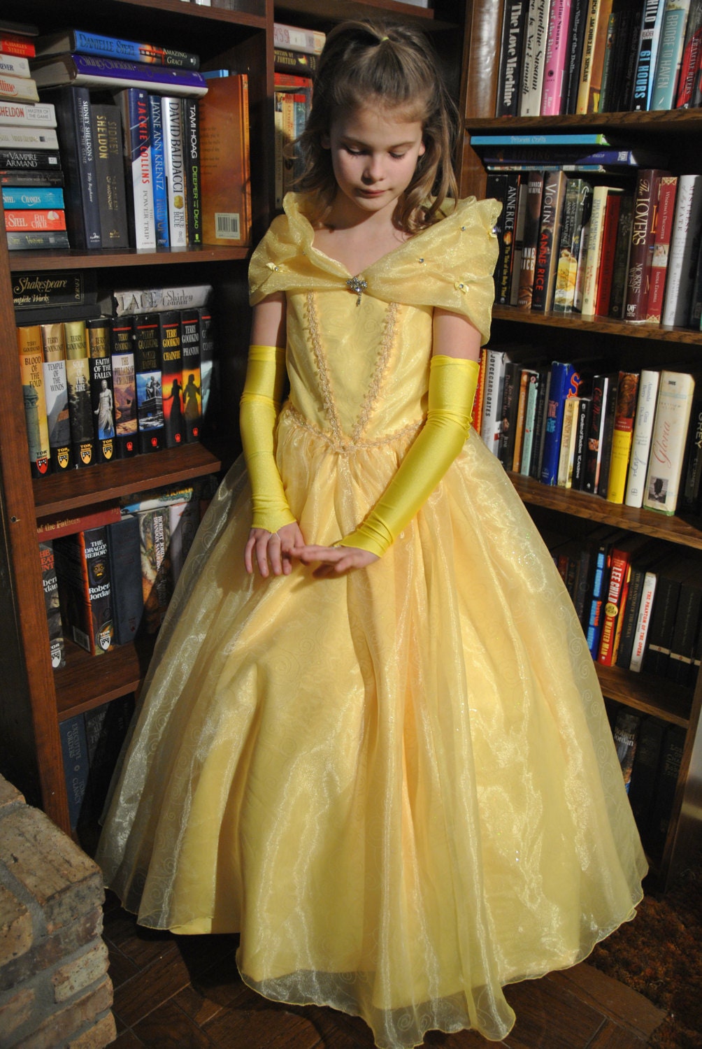 Belle Gown Based on Emma Watson s Gown in Beauty and the Beast Etsy UK