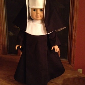 Nun’s Habit for American Girl Dolls