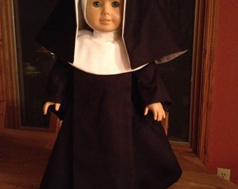 Nun’s Habit for American Girl Dolls