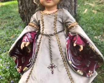 Medieval Gown for American Girl Dolls