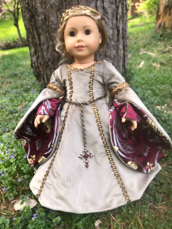 Medieval Gown for American Girl Dolls