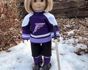 PWHL Minnesota Frost Uniform for American Girl Dolls