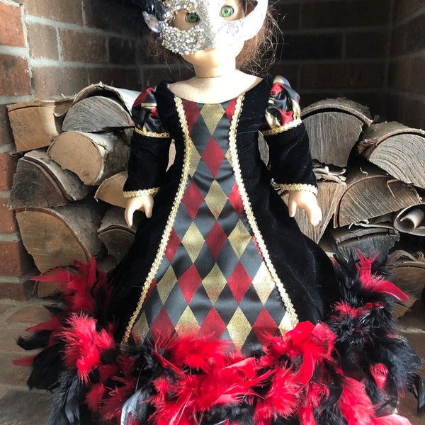 Mardi Gras Dress for American Girl Dolls