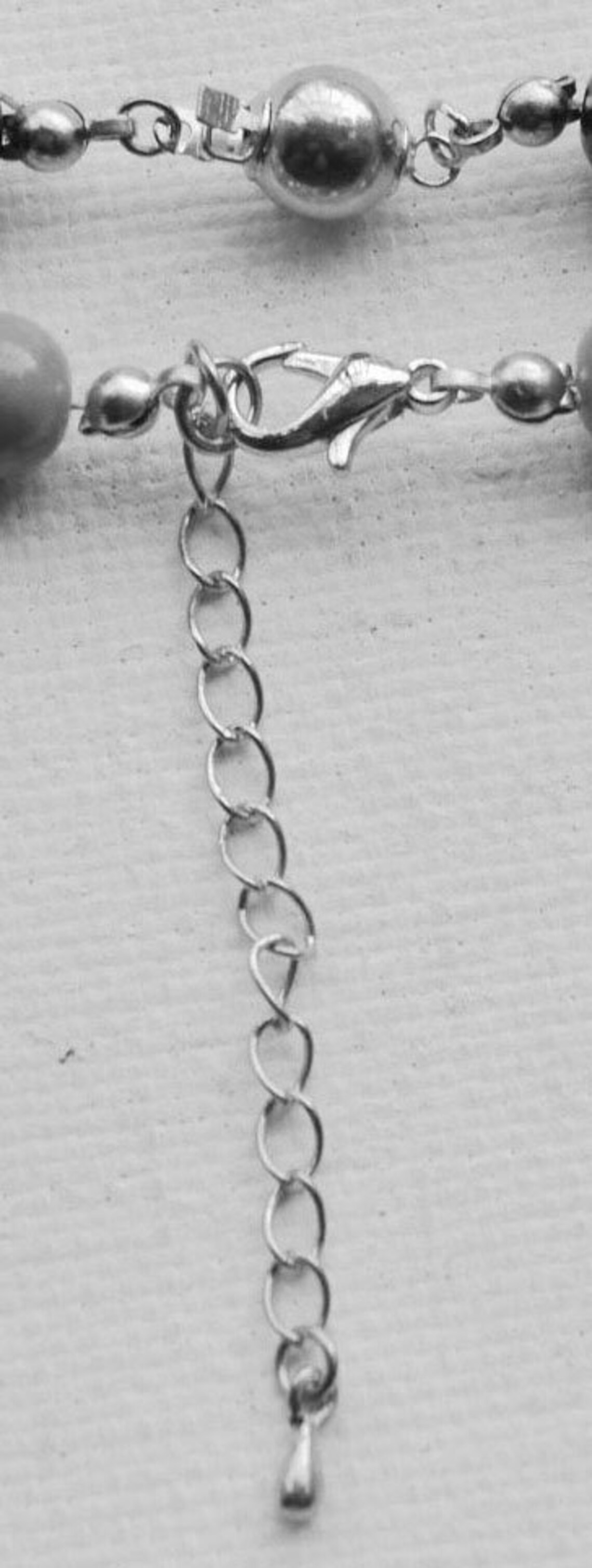 Ivory Glass Pearl Set Ivory 10mm Pearl Necklace Pearl Etsy