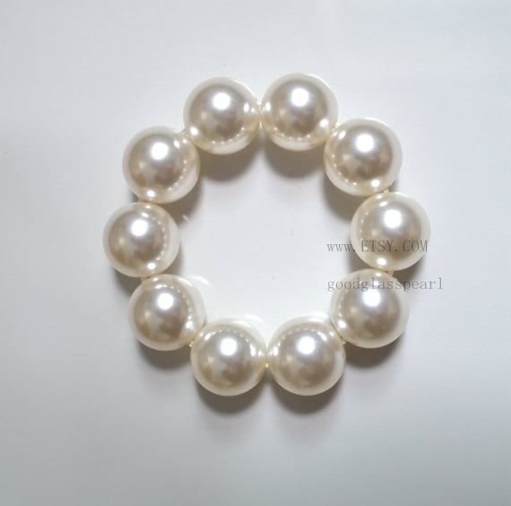 large and small pearl beads bracelet