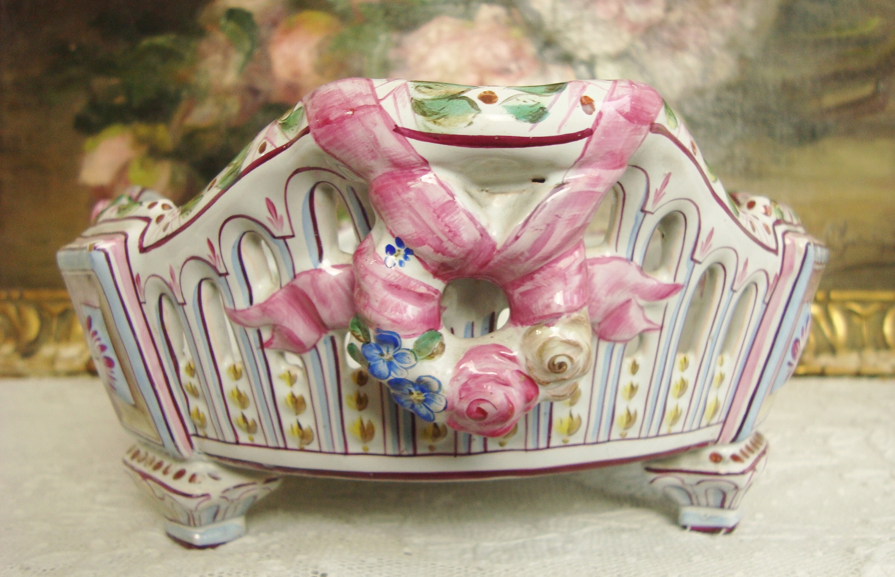 Beautiful antique French jardiniere planter pot St Clement | Etsy