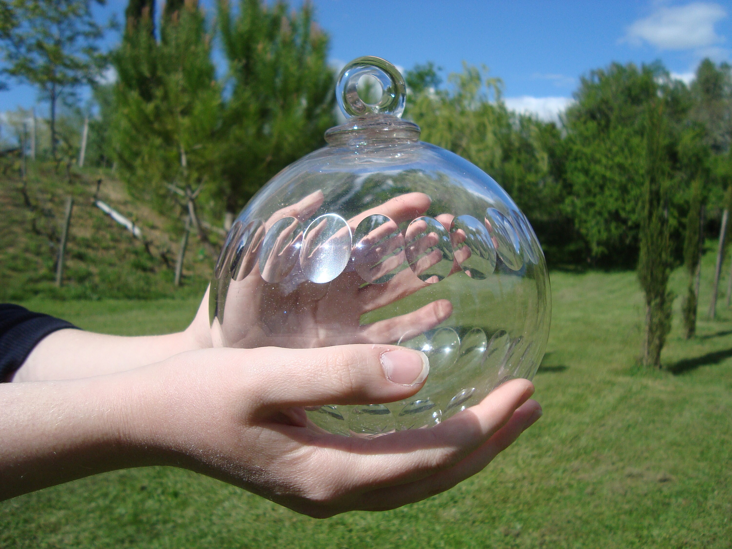 Grande Boule de Lustre Ancien