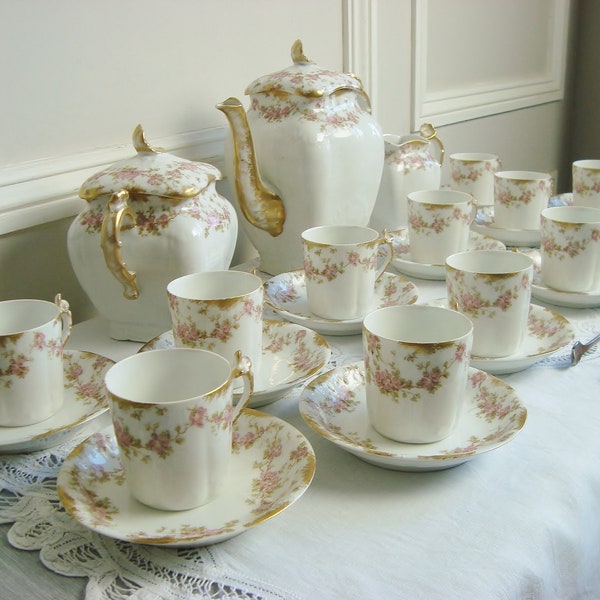 Limoges Tea Set Etsy