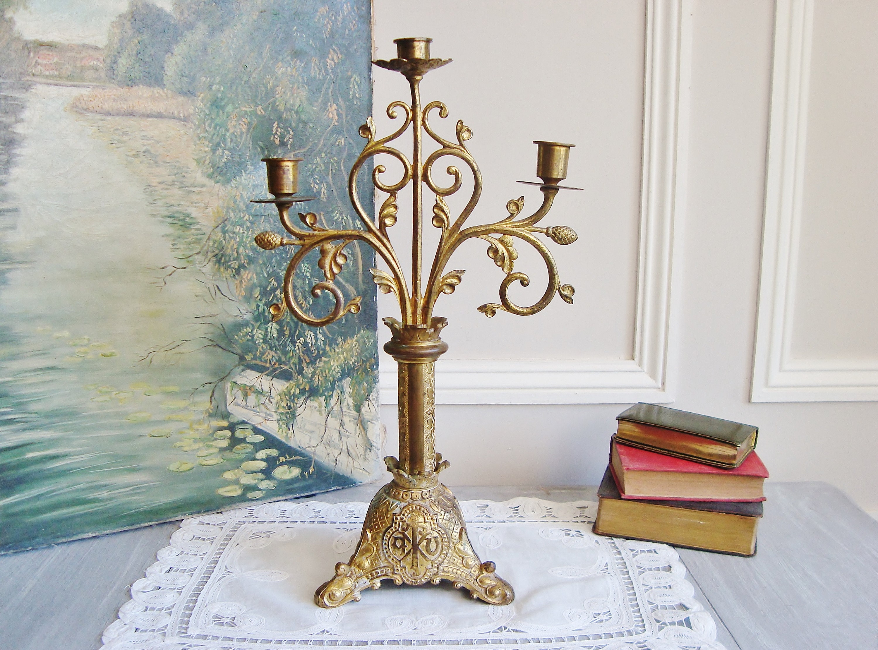 Chandelier Gothique ancien