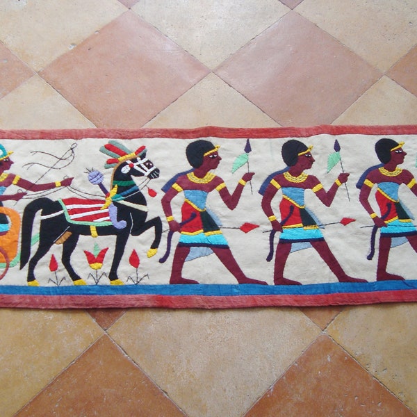 Egyptian Applique Wall Hanging Etsy