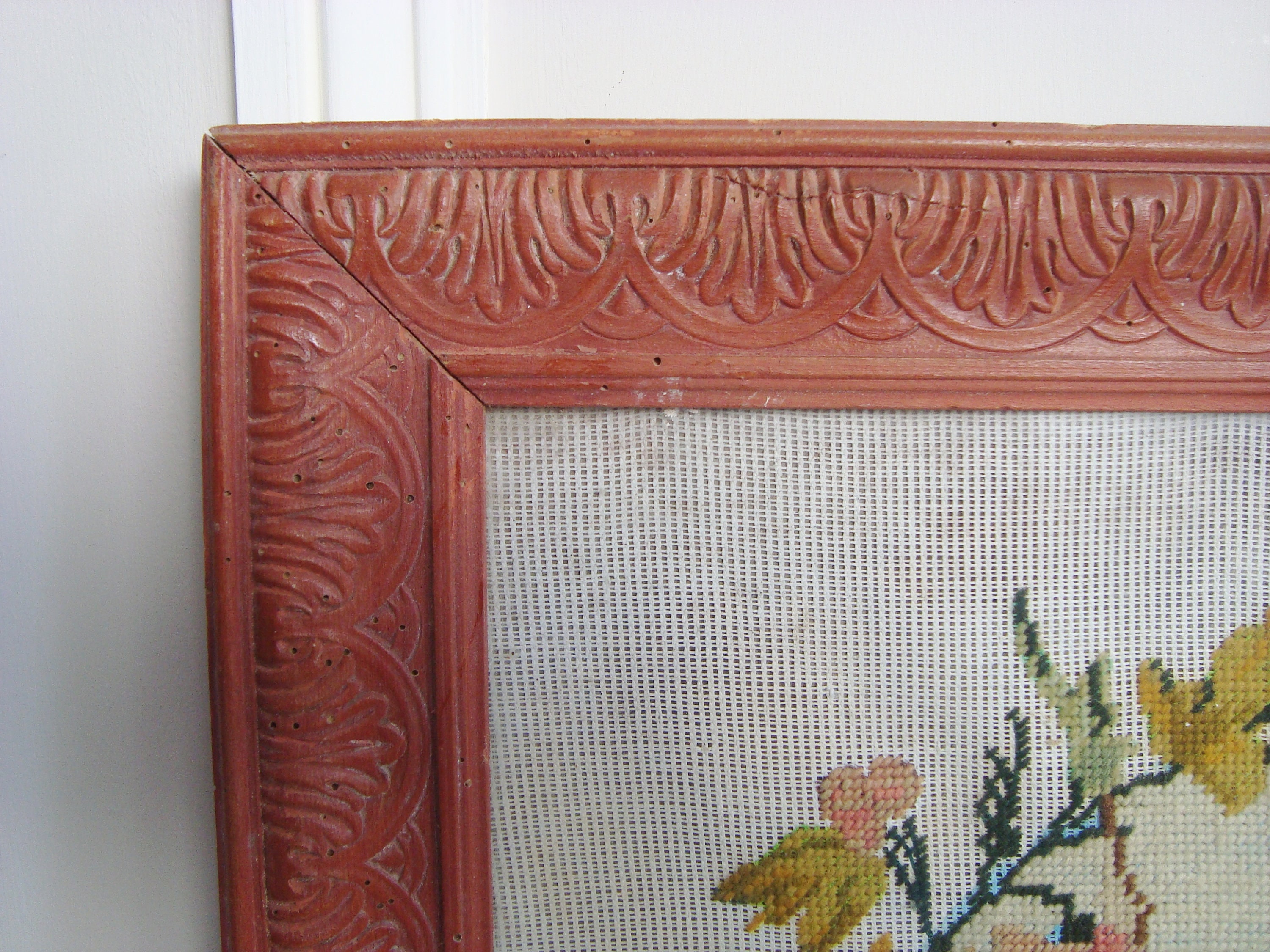 Antique French religious tapestry depicting Saint Lawrence Etsy