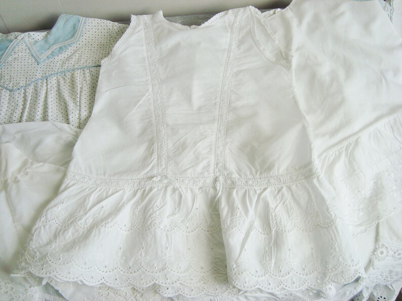 Batch Vintage French Baby Clothing Broderie Anglaise for Dolls Etsy