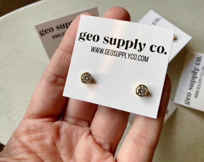 SHIPS IN 2-3 DAYS // Clay Earrings // Lightweight Polymer Clay Earrings // Stud Earrings // Drop Earrings // Gift Earrings // Geo Supply Co.