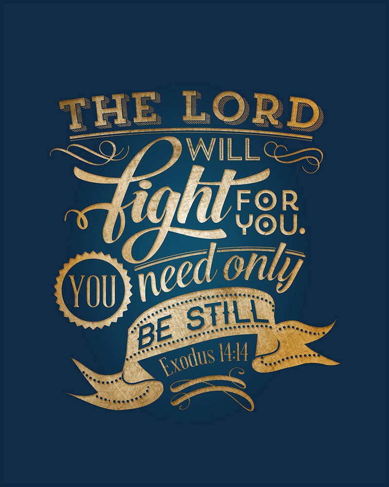 YouVersion  GOD will fight the battle for you  Exodus 1414  Facebook