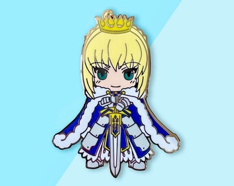 Fate/Zero Saber Enamel Pin