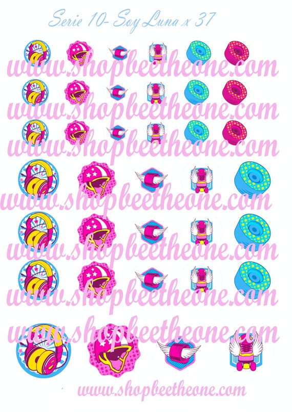 Images Digitales Pour Cabochons Soy Luna Set De 148 Images 4 Etsy