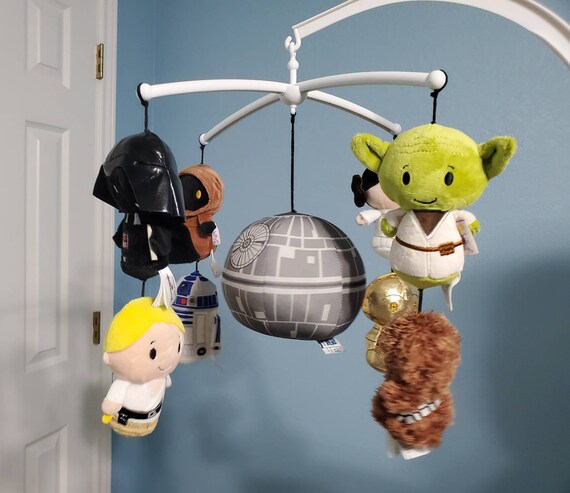 Custom Star Wars Baby Mobile Free Custom Star Wars Music Box Etsy