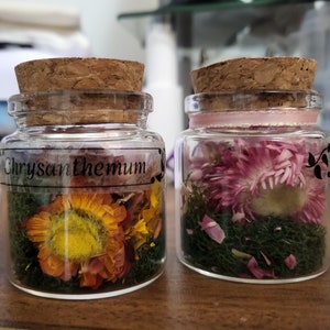 Tarro de esencias florales