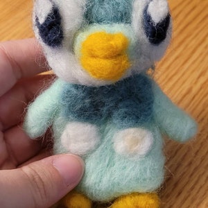 Needle Felt Piplup Doll