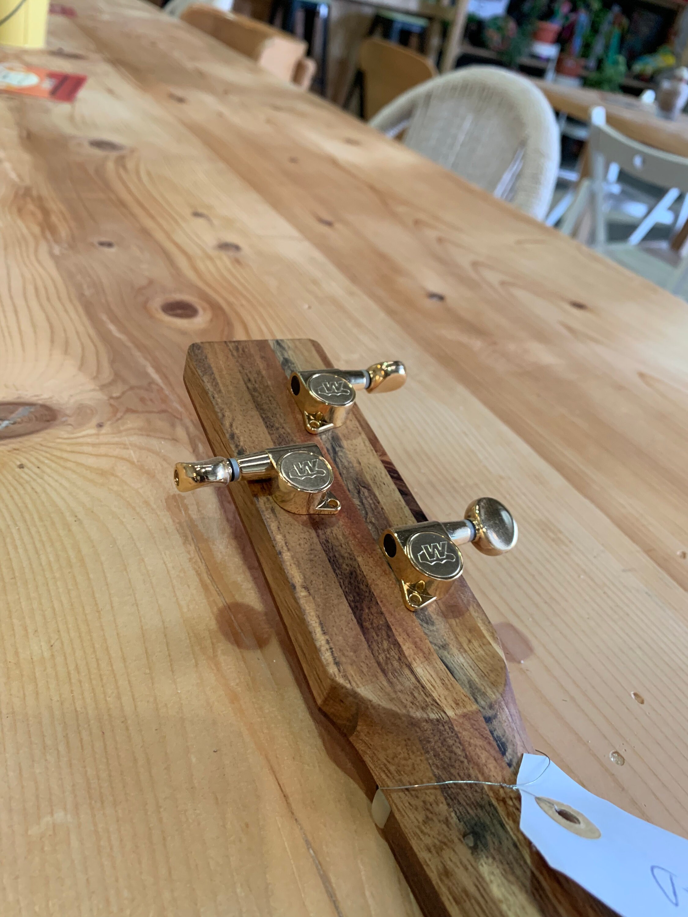 3 String Solid Body Electric Cigar Box Guitar Anniversary Edition