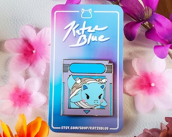 Cartridge Pocket Monster Water Turtle Enamel Pin