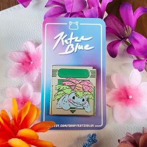 Cartridge Venusaur Enamel Pin