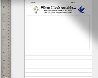 Writing & Drawing Prompts 1st-3rd Grade