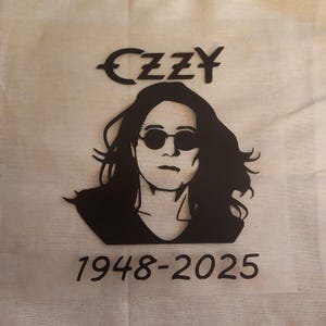 Ozzy Car window sticker