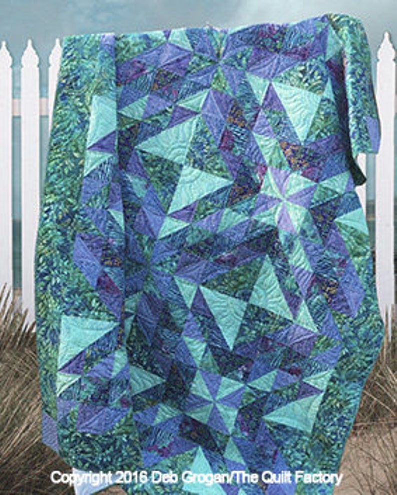 Ocean Waves Downloadable Quilt Pattern