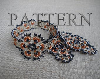 Tatting Pattern Collection  PDF – Bracelet - Earrings – Lace - Jewelry