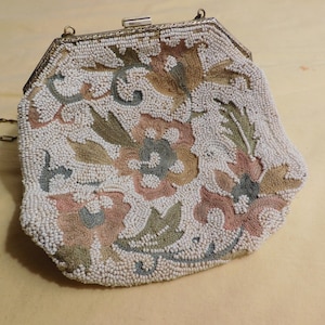 Antique beaded purse